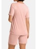 Hanro Schlafanzug Anouk in Pink blaze