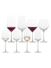 Zwiesel Glas 8er Set Wein- und Champagnergläser Pure in transparent