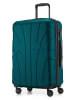 suitline mittelgroßer Hartschalen-Koffer Check-In Reisekoffer TSA 68L in Aquagrün
