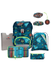 DerDieDas ErgoFlex Superlight - Schulrucksack Set 5tlg. 650g (Happy Pixel) in Magic Light