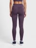 Hummel Leggings Hmlte Fundamental Multisport Damen in PLUM PERFECT