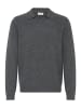 BLEND Strickpullover BHRANKO POLO in Grau