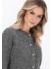 DreiMaster Vintage Women Cardigan in dark grey melange