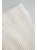 Coccodrillo Gerippte Leggings mit langem Bein in ecru