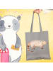 Mr. & Mrs. Panda totebag Nasenbär ohne Spruch in Light Grey
