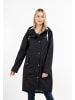 ICEBOUND Damen Regenjacke Mit Innenprint in Schwarz