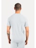 SMILODOX T-Shirt Delian in Hellgrau