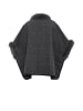 osha Poncho in Grau