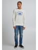 BLEND Rundhalspullover BHSweatshirt in weiß
