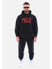 COFI 1453 Basic Hoodie + Hose | Premium Herren Jogginganzug Schwarz M in Schwarz