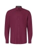Finshley & Harding Herren Businesshemd in bordeaux
