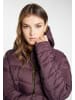 faina Damen Gesteppte Winterjacke in Braun