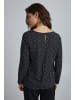 ICHI Langarmbluse IHVERA LS9 - 20115889  Gemustertes Blusen-Shirt in schwarz