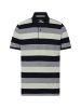 Andrew James Poloshirt in marine lind - 0004