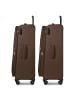 Stratic taska 4 Rollen Trolley L 76 cm mit Dehnfalte coffee