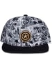 Captain America Cap in Schwarz