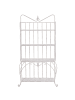 Beliani Badezimmerregal PAVONA in Beige - (W) 94 x (H) 170 x (L) 50 cm