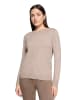 Betty Barclay Strickpullover mit U-Boot-Ausschnitt in Funghi  Melange
