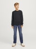 JACK & JONES Junior Strickpullover in Black Beauty