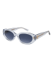 Tommy Hilfiger Damen Sonnenbrillen Oval Blau