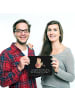 Mr. & Mrs. Panda Mauspad Juristin Recht mit Spruch in Schwarz