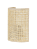 Beliani Wandleuchten DEMITRIE in Naturfarben - (W) 19 x (H) 25 x (L) 10 cm