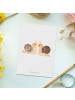 Mr. & Mrs. Panda Postkarte Schnecken Liebe ohne Spruch in Weiß