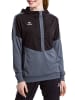 erima Squad Kapuzensweat in schwarz/slate grey