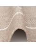 Pergamon In- und Outdoor Teppich Beidseitig Newport Bordüre in Beige