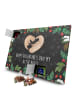 Mr. & Mrs. Panda Tee Adventskalender Otter Valentine mit Spruch in Kreidetafel
