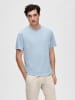 Selected T-Shirt in Cashmere Blue