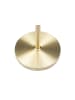 Mauro Ferretti Goldene Stehlampe aus Metall mit 4 Glaskugeln, Ø 54 x 176 cm