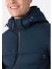 Timezone Jacke wasserfest abnehmbare Kapuze Daunen-Optik in Dunkelblau