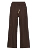 Zero  Stoffhose in Chocolate Plum