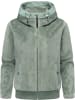 ragwear Fleecejacke Cousy Short Bonded in Dusty Green