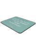 Mr. & Mrs. Panda Mousepad Spruch Selbstvertrauen stärken mit Spruch in Meeresbrise