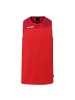 Kempa TankTop Athletics 29 Kids in rot/chilirot