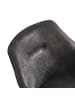 B&D Home 2er-Set: Esszimmerstuhl CYRUS in Anthrazit - (B)56 x (H)80 x (T)60 cm