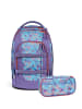 Satch Schulrucksack-Set PACK 80s Dance 2-teilig in Lila