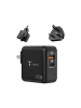 Wisam Wandladegerät T-Phox Mega T-PP09 GaN PD 65W USB/USB-C Schwarz