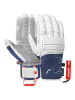 Reusch Fingerhandschuhe Cyprien Sarrazin in 1027 white/dress blue