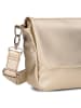 Zwei Mademoiselle.M Messenger 33 cm Laptopfach gold