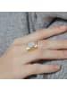 Luxenter Ring Anleh mit 18 Karat  verstellbar Gold-Anleh gold