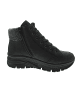 rieker Schnürstiefel Schwarz