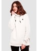 Navahoo Kapuzensweatshirt Silberengelchen in Offwhite