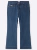 sheego Bootcut-Jeans in blue-stone-washed