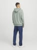 Jack & Jones Kapuzenpullover in Iceberg Green