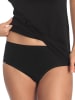 Sassa 6er Sparpack Slip Midi in schwarz schwarz