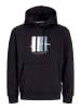 JACK & JONES PLUS Kapuzenpullover in Black