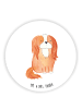 Mr. & Mrs. Panda Rund Magnet Hund Cavalier King Charles Spaniel ... in Weiß